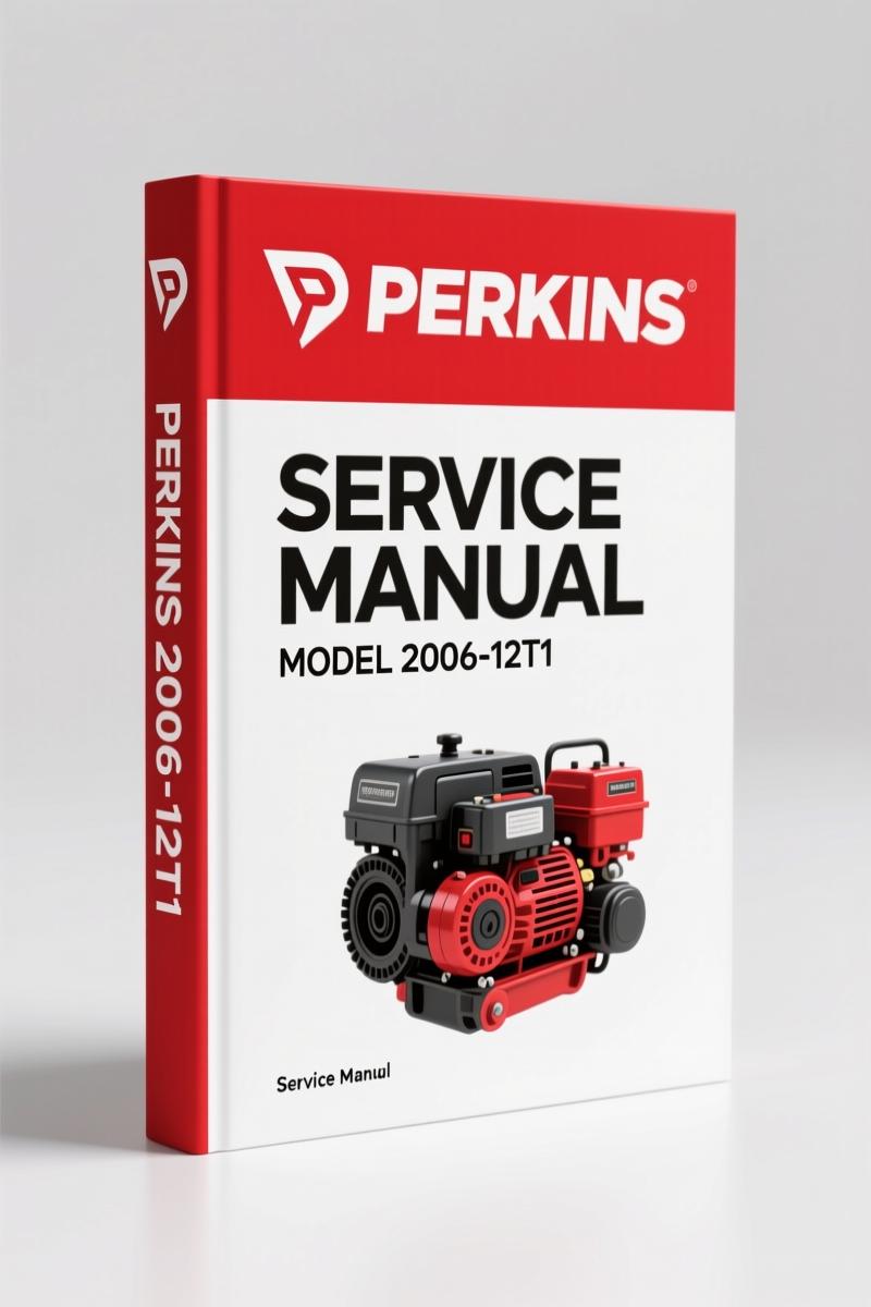 Perkins 2006-12T1 Service Manual – Factory Specs for Diesel Engine