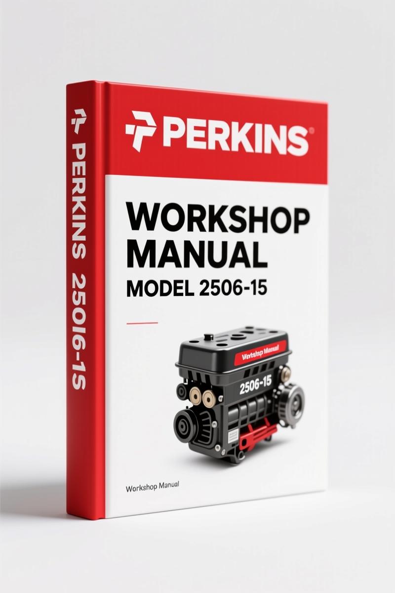 Perkins 2506-15 2006 Operators Manual – Factory Specs & Safety