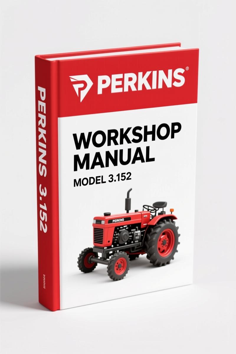 Perkins 3.152, 3.1522, 3.1524, T3.1524, D3.152 1991 Workshop Manual