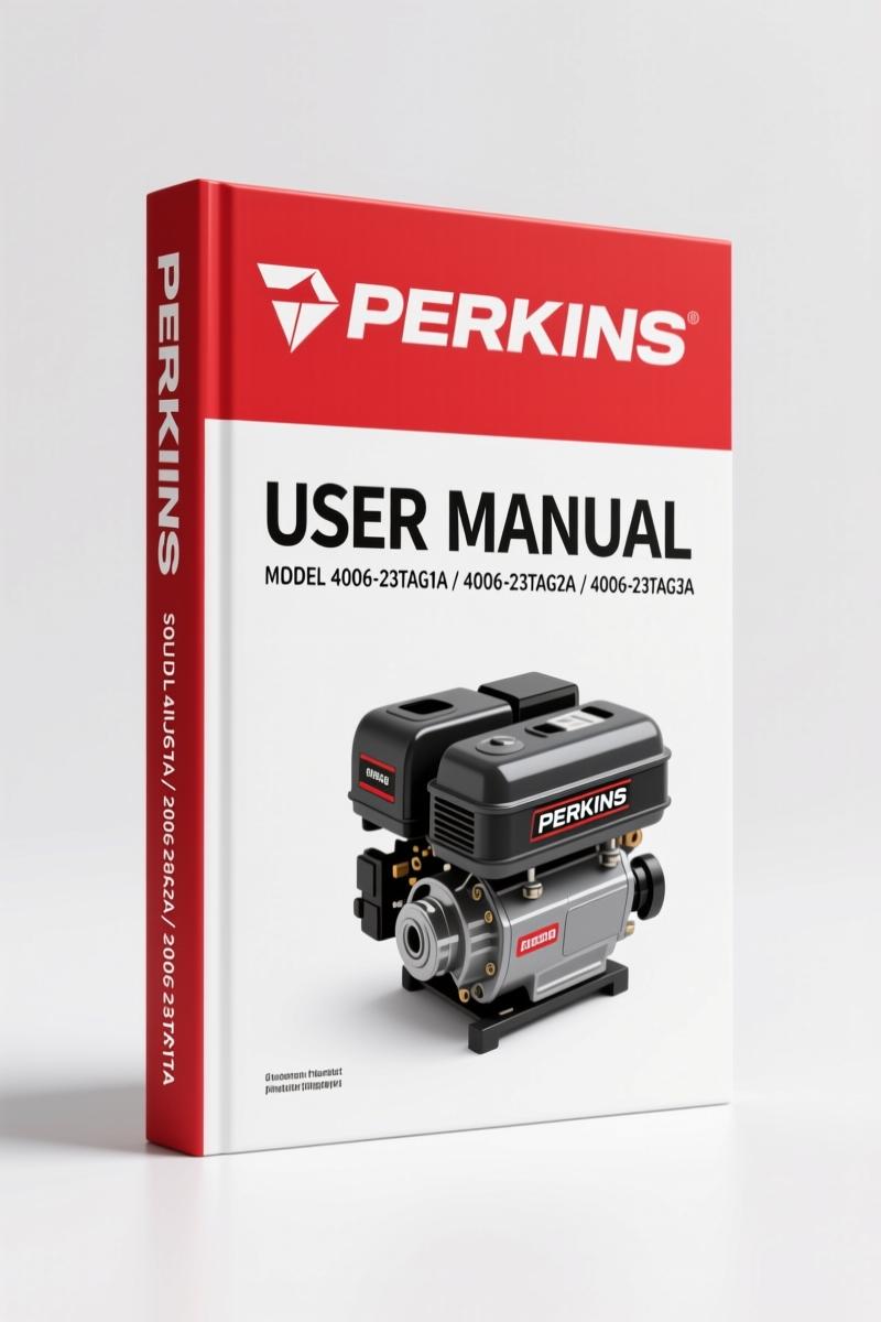Perkins 4006-23TAG1A/2A/3A 2003 User Manual