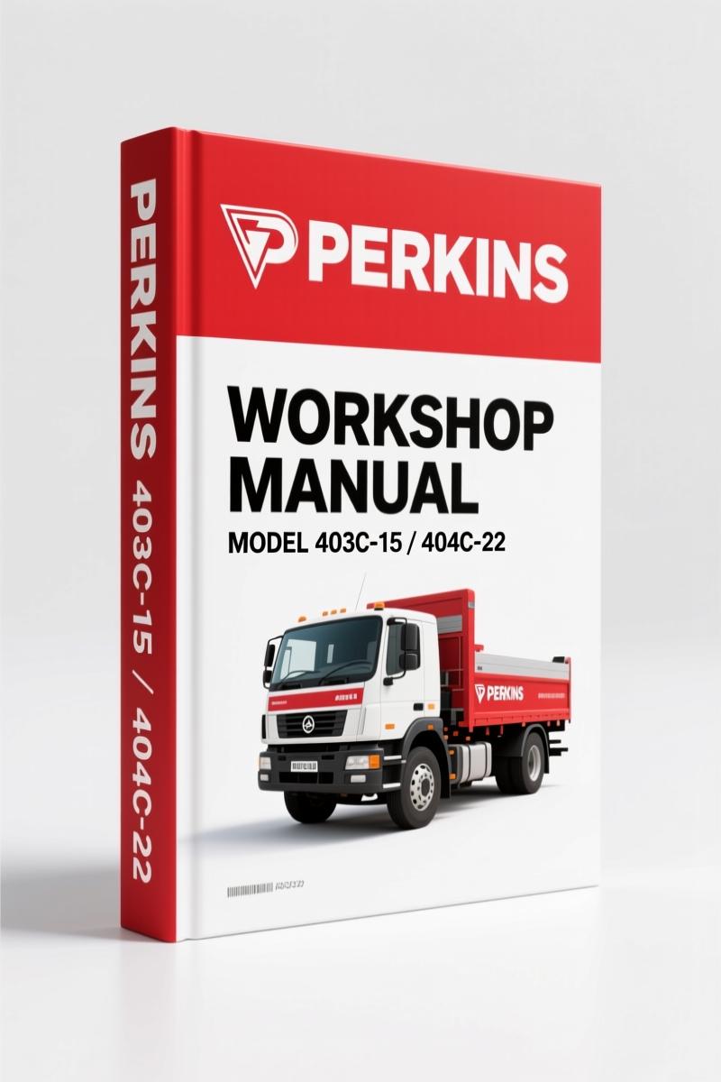 Perkins 403C-15, 404C-22 2003 Workshop Manual – Factory Service Data