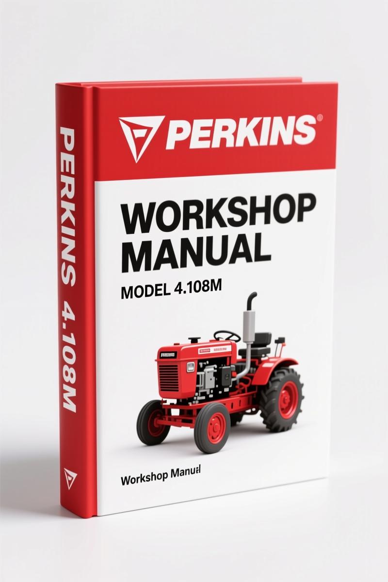 Perkins 4.108M, 4.107M, 4.99M Workshop Manual – 134 Pages of Factory Specs