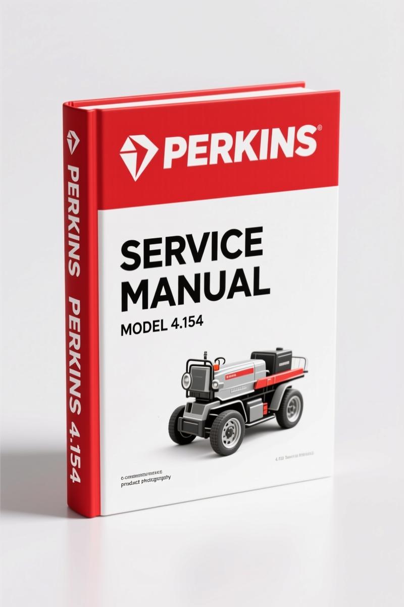 Perkins 4.154 1978 Service Manual – Factory Parts & Service Data