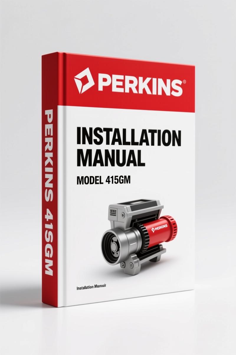 Perkins 415GM, 700GM, 4.4TWGM, 4.4TW2GM, 422GM Installation Manual – 96 Pages