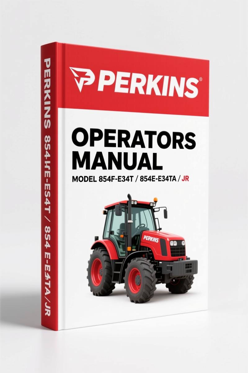 Perkins 854E-E34TA, 854F-E34T, JR, JS, J1 2012 Operators Manual – OEM Specs