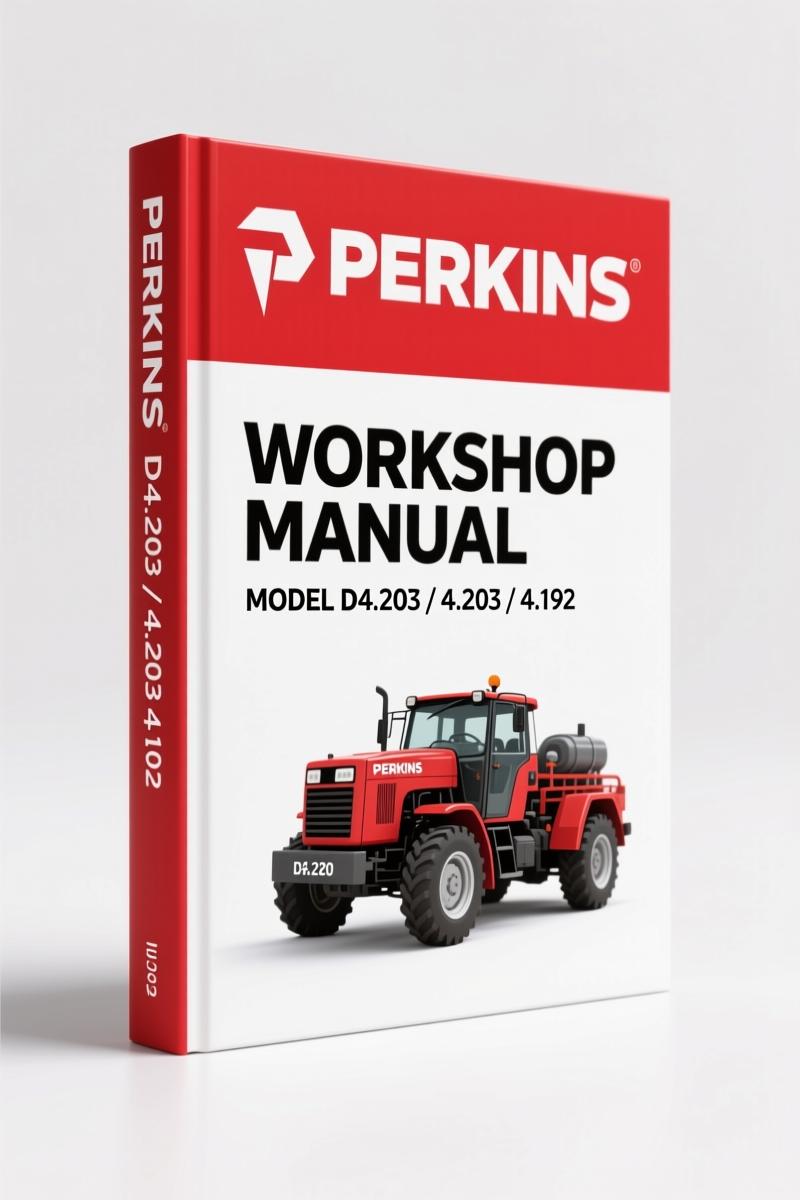 Perkins 4.192, 4.203, D4.203 Workshop Manual – 129 Pages of Factory Specs