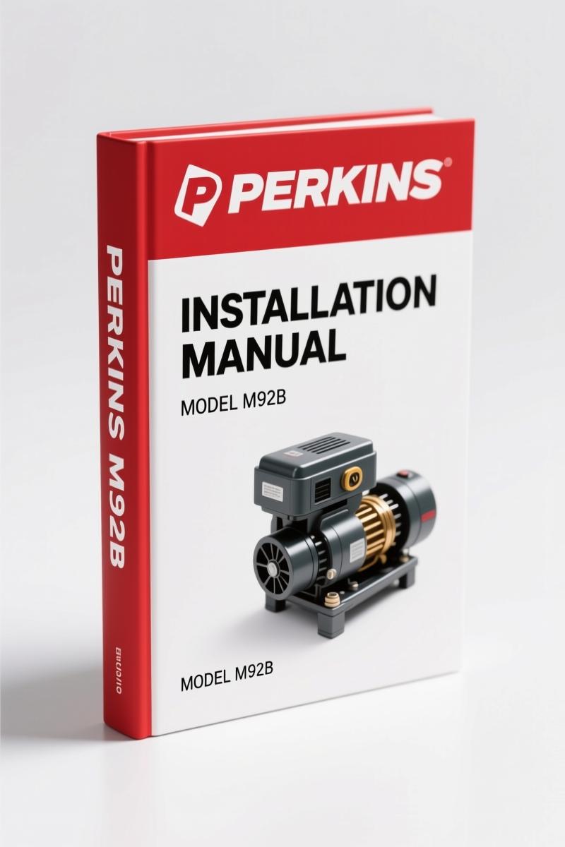 Perkins M92B, M92, M115T, M130C, M135 Installation Manual