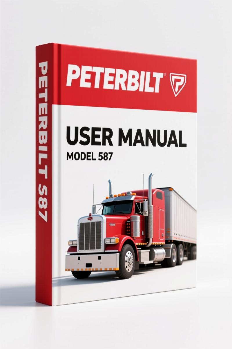 Peterbilt 587 2010 User Manual – Factory Operator Documentation