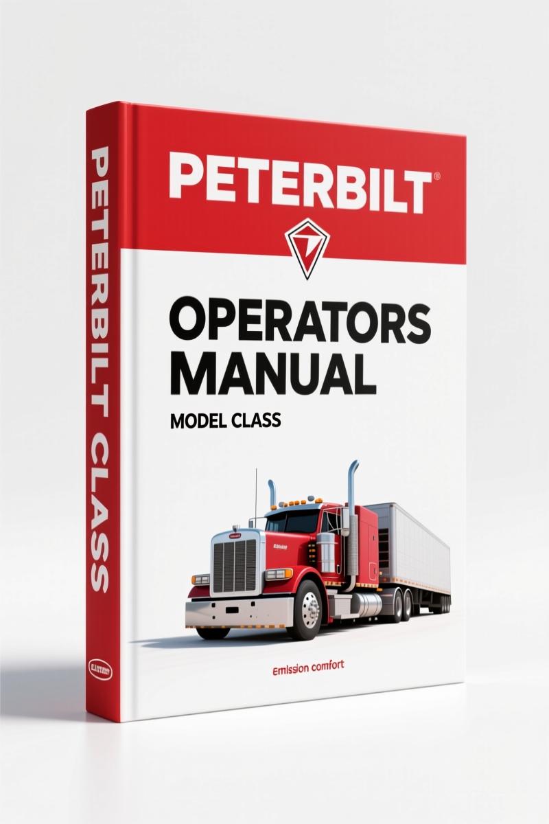 Peterbilt Class Operators Manual – OEM Operation & Safety Guide