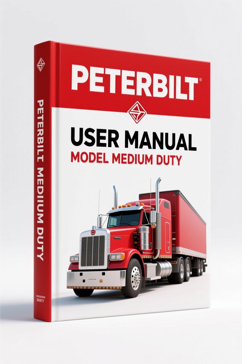 Peterbilt Medium Duty 2008 User Manual – Factory OEM Driver Documentation