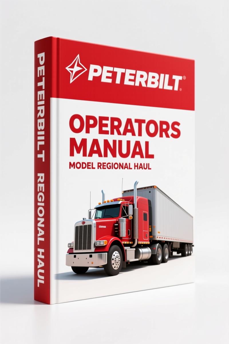 Peterbilt REGIONAL HAUL 2010 Operators Manual – OEM Factory Specs