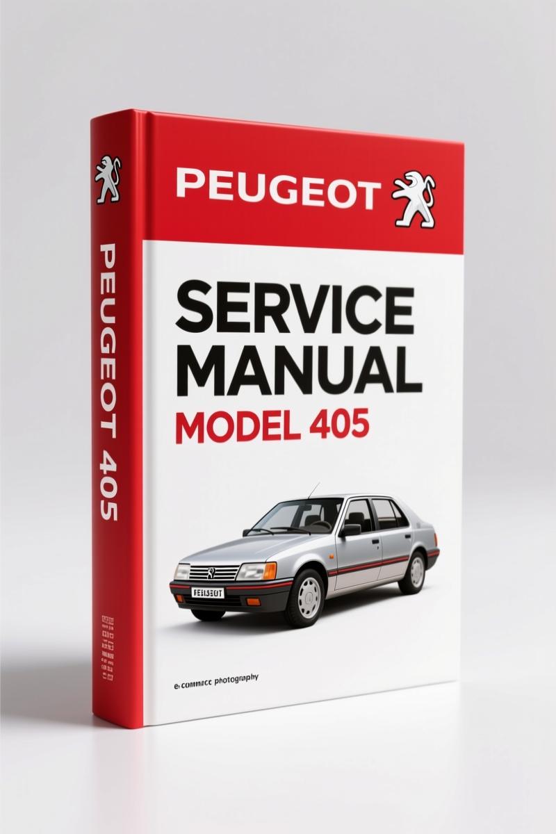 Peugeot 405 1996 Service Manual – Factory Specs for Petrol Models