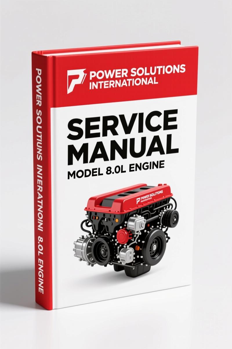 Power Solutions 8.0L Engine Service Manual – OEM Diagnostic & Repair Specs