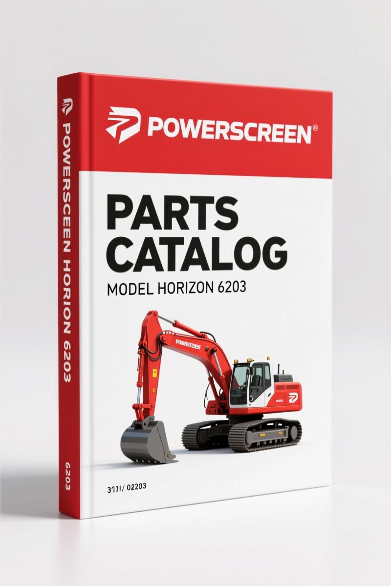 Powerscreen HORIZON 6203 Parts Catalog – 144 Pages of Factory Specs