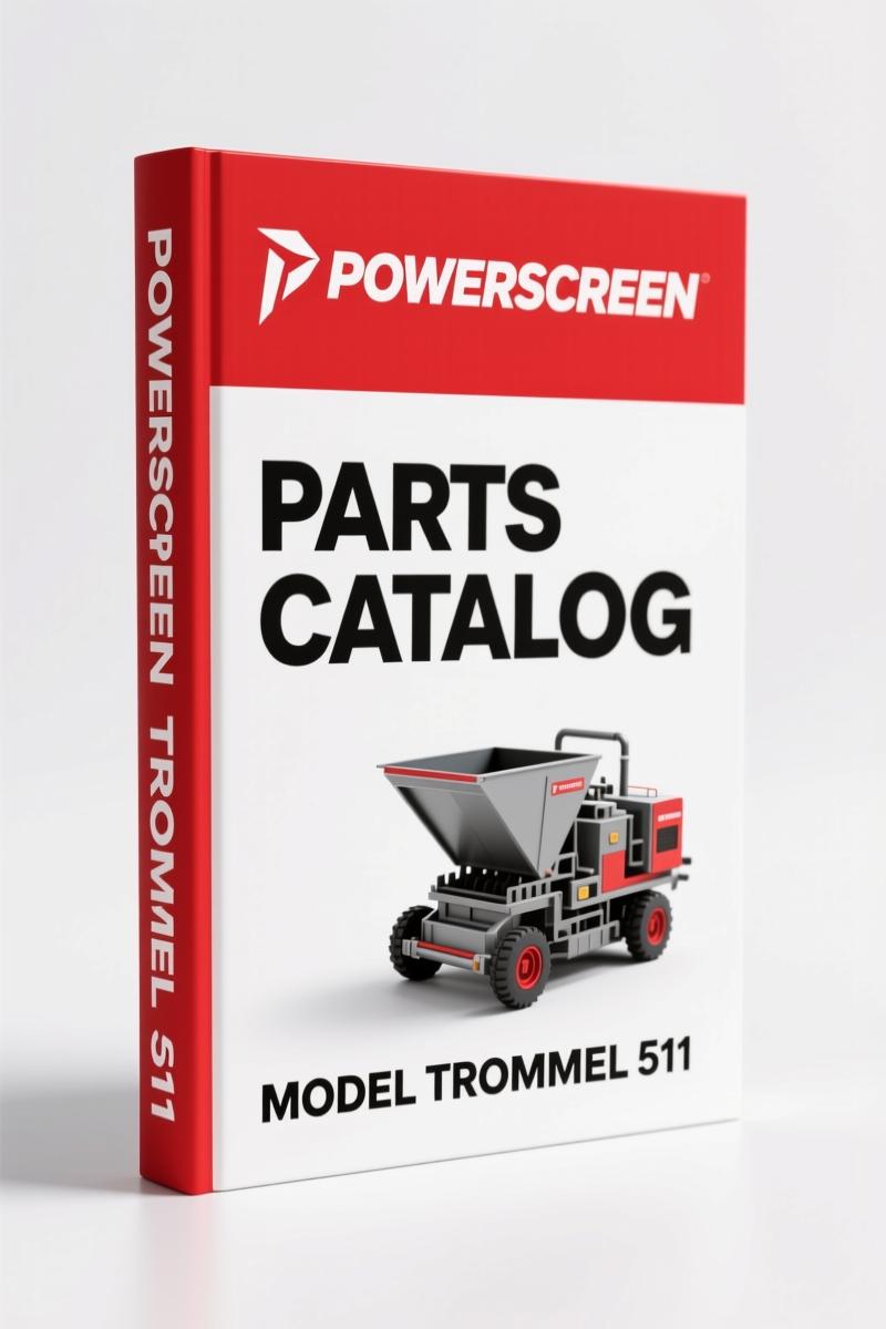 Powerscreen Trommel 511 Parts Catalog – 116 Pages, OEM Spare Parts Listings