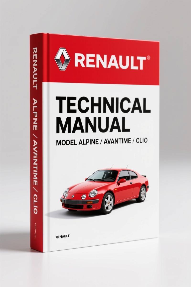 Renault Trucks Master, Espace, Laguna, Vel Satis, Trafic Technical Manual – 107 Pages