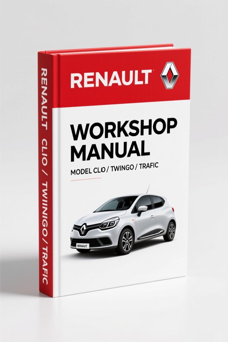 Renault Trucks Clio 1999 Repair Manual – 393 Pages OEM Specs