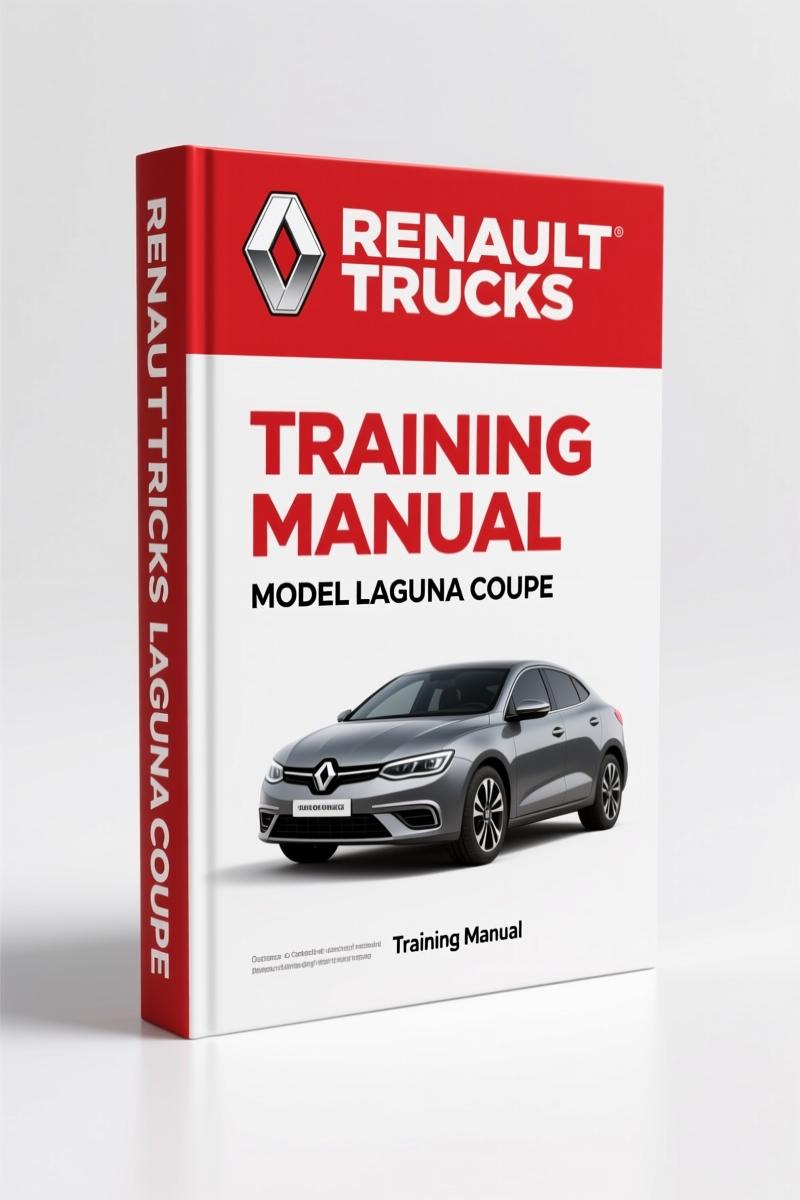 Renault Trucks Laguna Coupe Training Manual – 48 Pages
