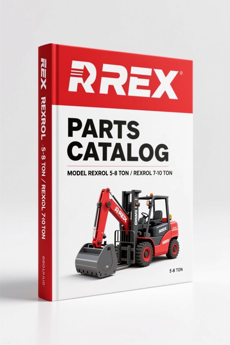 Terexlift REXROL 5-8 TON, 7-10 TON 1973 Parts Catalog – OEM Factory Specifications