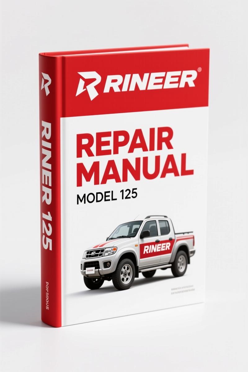 Rineer 125 2002 Repair Manual – Factory OEM Hydraulic Motor Service Data