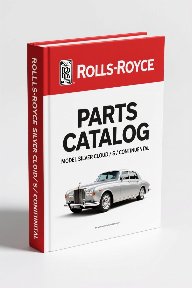 Rolls-royce Silver Cloud, S, Continental Parts Catalog – 354 Pages OEM