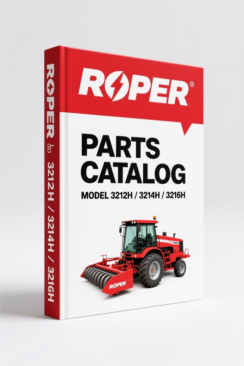 Roper 3212H, 3214H, 3216H, 3112HX, 3214HX Parts Catalog – 20 Pages OEM