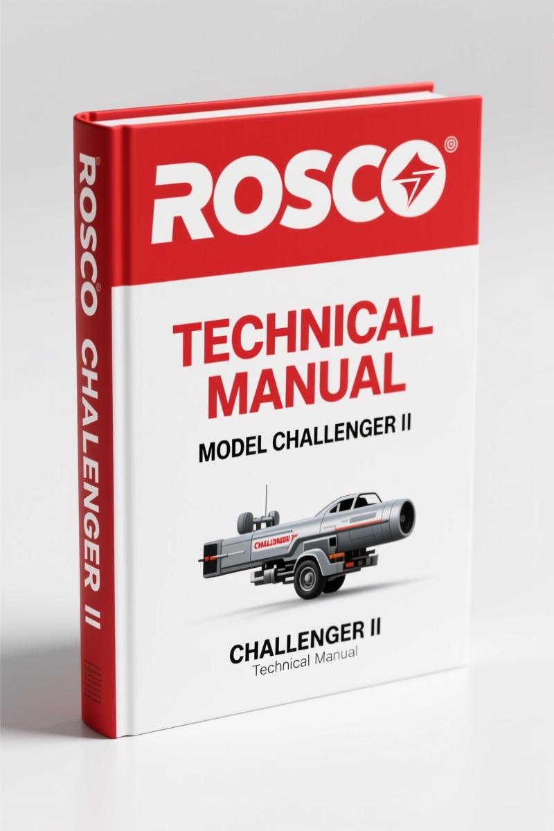 Rosco CHALLENGER II 2002 Technical Manual – OEM Specs