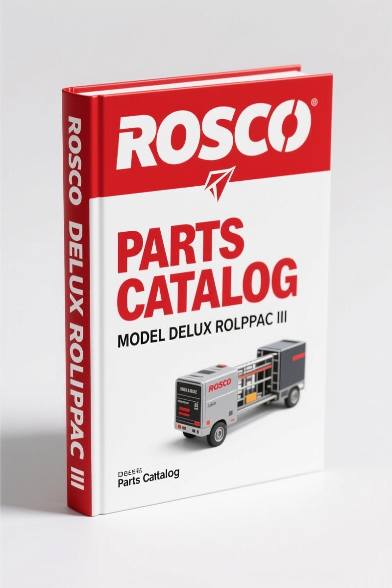 Rosco DELUX ROLLPAC III Parts Catalog – 95 Pages of OEM Part Numbers