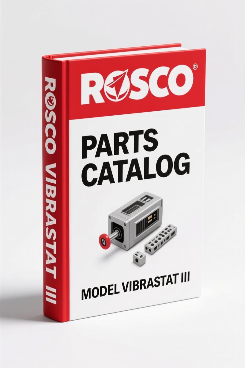 Rosco Vibrastat III & Stapac III 1997 Parts Catalog – OEM Specs