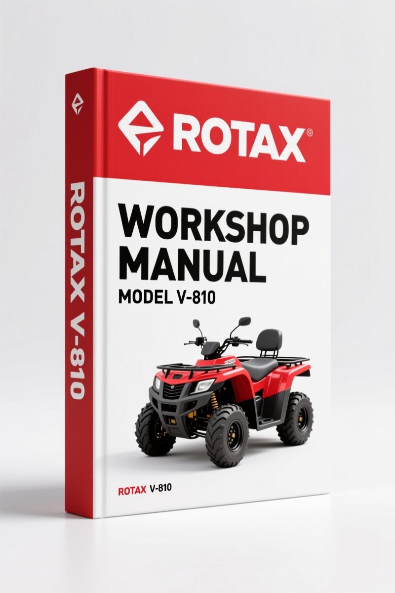 Rotax V-810 2006 Workshop Manual – Factory Specs for Bombardier ATV Engines