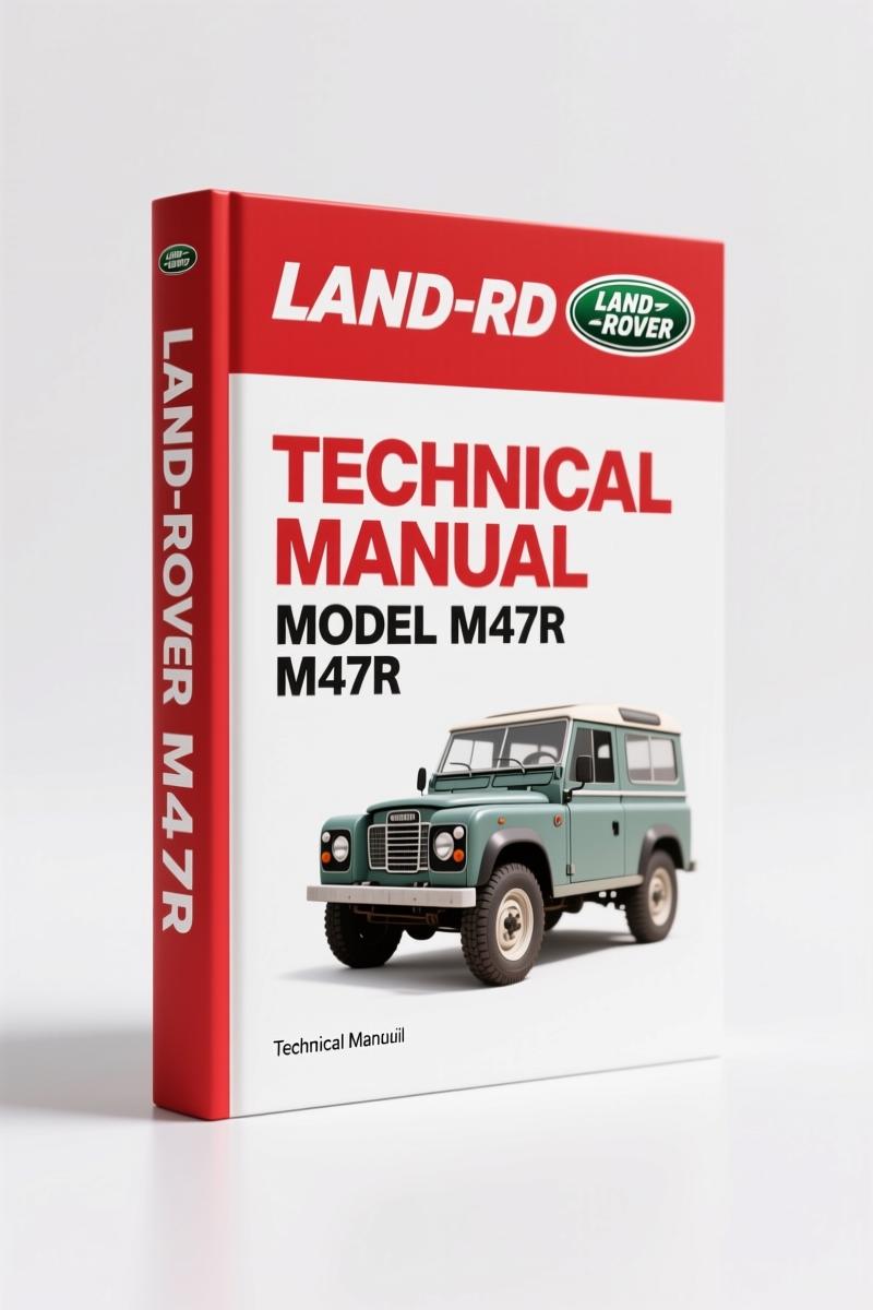Land-rover M47R 1999 Technical Manual – Factory Specs