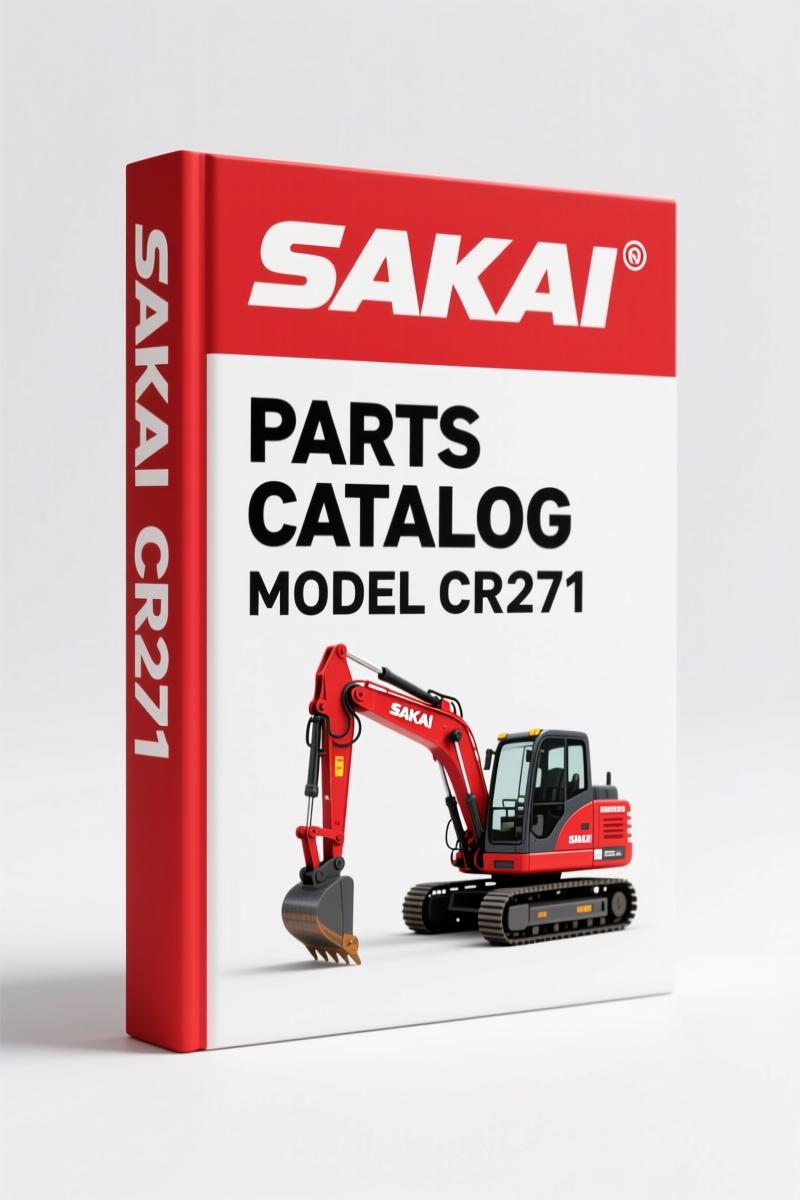 Sakai CR271 Parts Catalog – OEM Exploded-View Parts Documentation