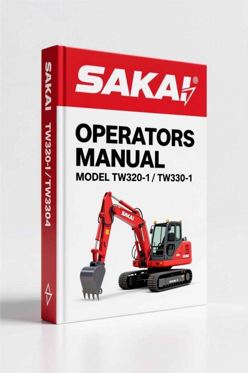 Sakai TW320-1, TW330-1 Operators Manual – OEM Factory Specs | AutoFix Global