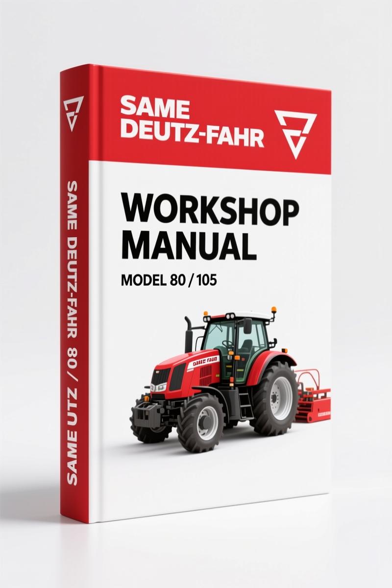 SAME Deutz-fahr 80, 105 Workshop Manual | Hydraulic Inversor