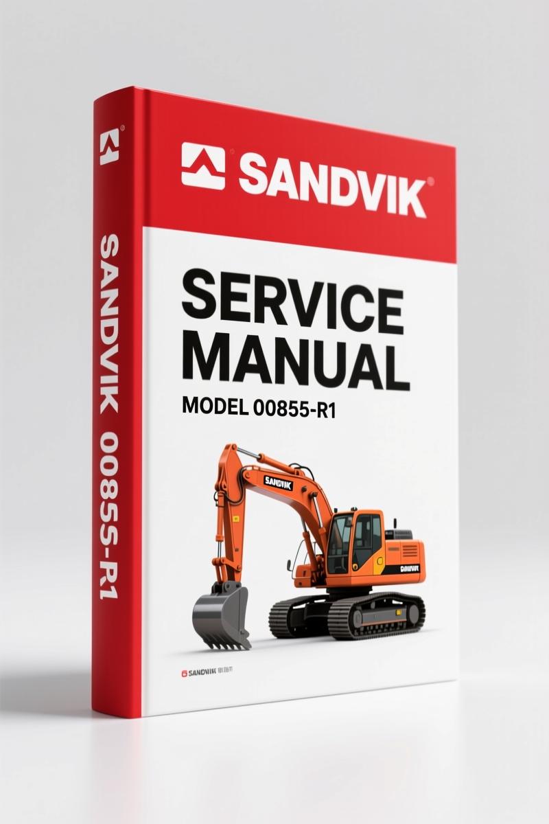Sandvik 00855-R1 Service Manual – 344 Pages of Factory Specifications