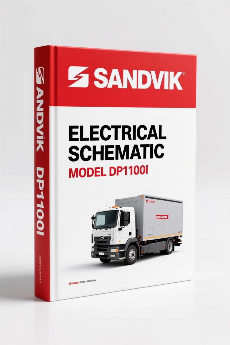 Sandvik DP1100i Electrical Schematic – 207 Pages of Factory Wiring Data