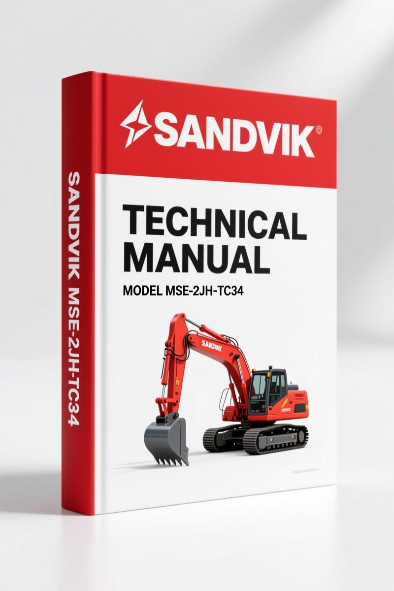 Sandvik MSE-2JH-TC34 1997 Technical Manual – Electrical System Diagrams