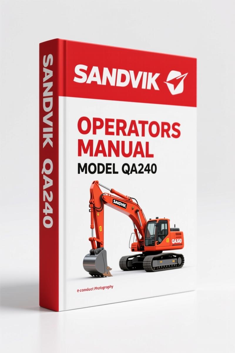 Sandvik QA240 2010 Operators Manual – Factory Specs for Screening