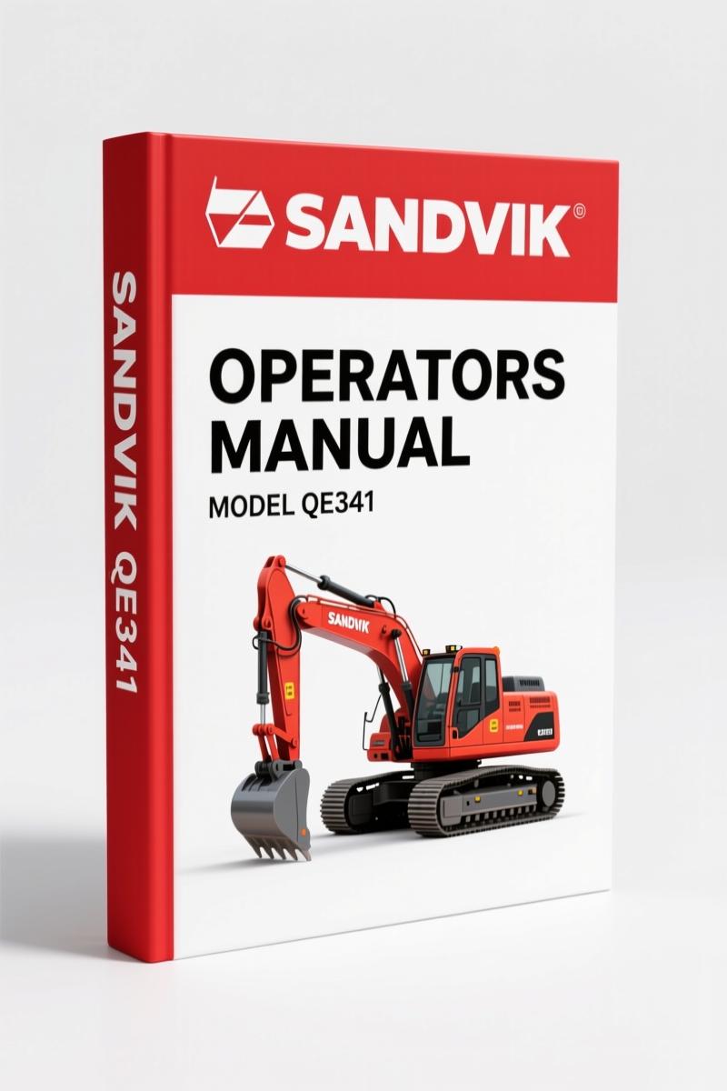 Sandvik QE341 2015 Operators Manual – Factory Specs for Screener