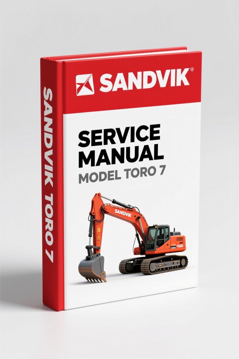 Sandvik TORO 7 2006 Service Manual – Factory Specs for Loader Maintenance