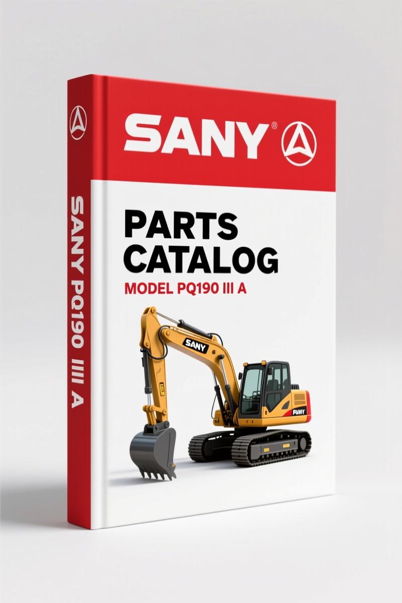 SANY PQ190 III A Parts Catalog – 311 Pages OEM Parts Book