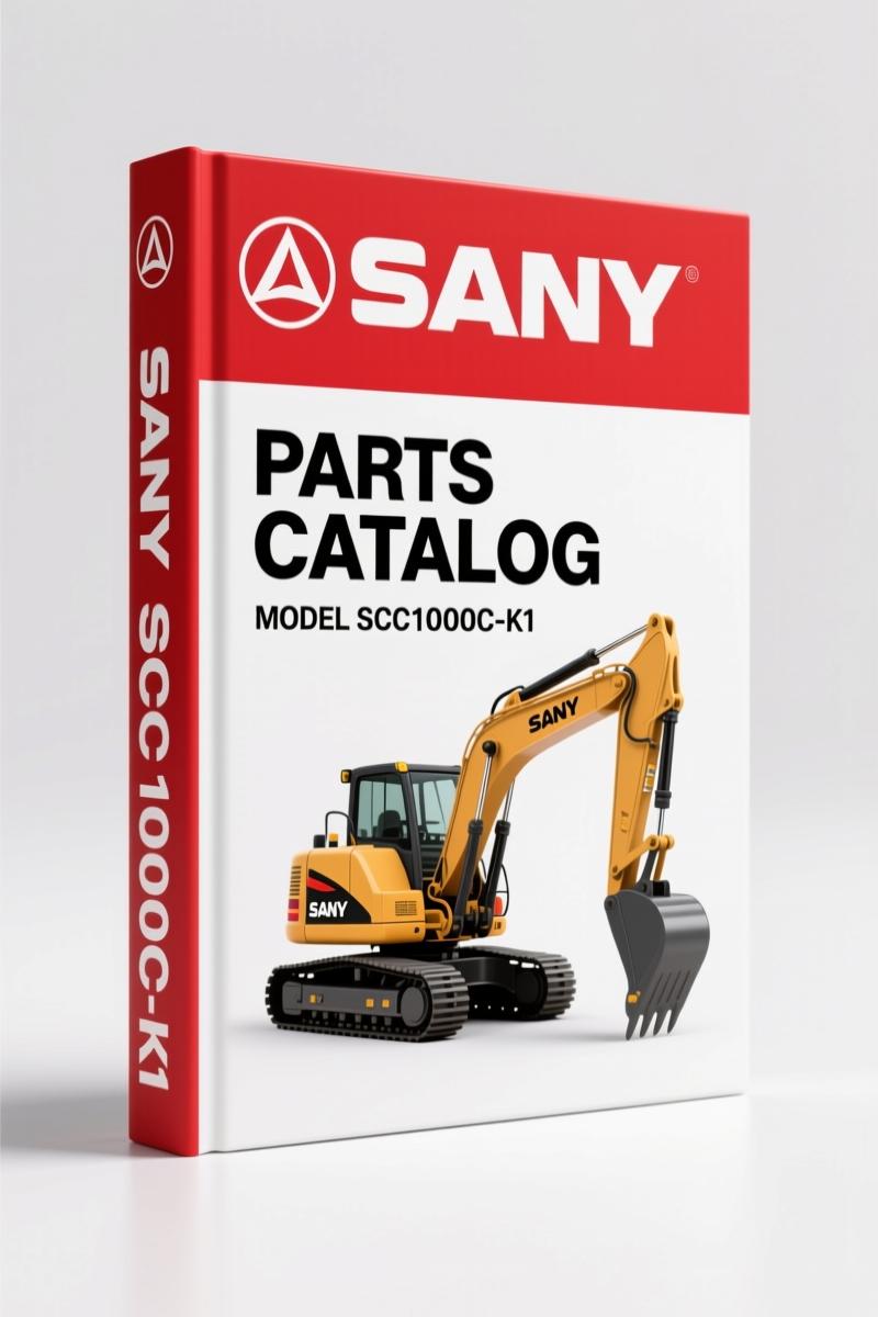 SANY SCC1000C-K1 Parts Catalog – OEM 483-Page Parts Book