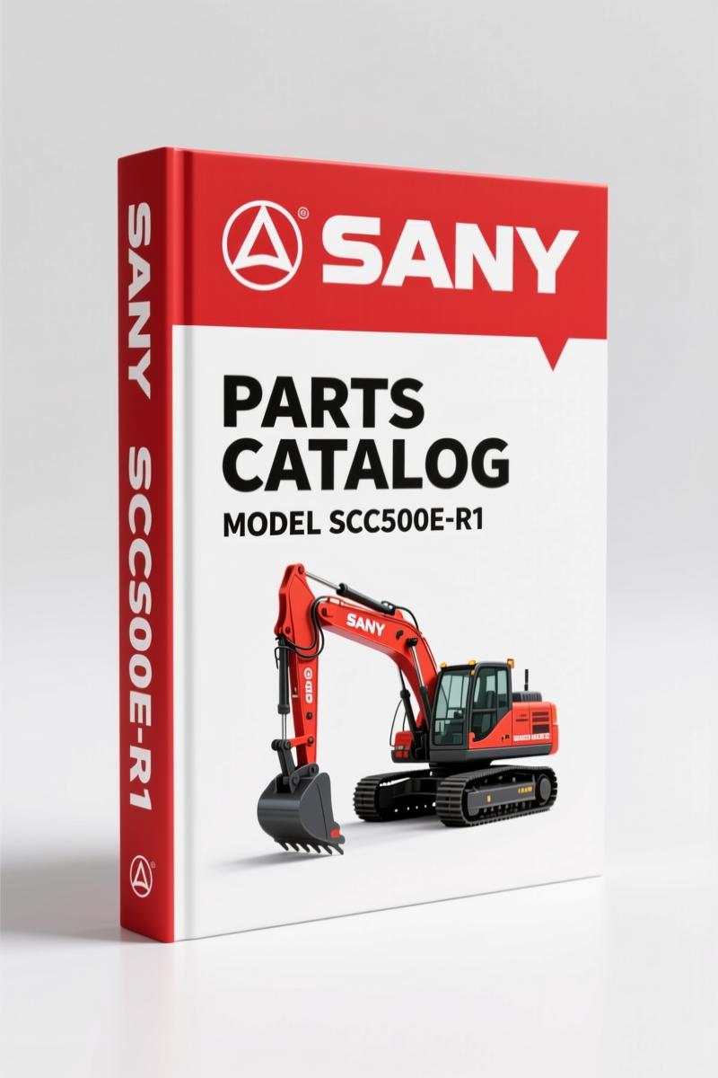 SANY SCC500E-R1 Parts Catalog – 617 Pages OEM Parts Identification