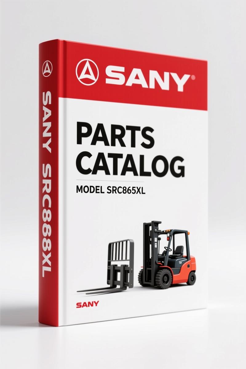 SANY SRC865XL Parts Catalog – 490 Pages OEM Parts Book