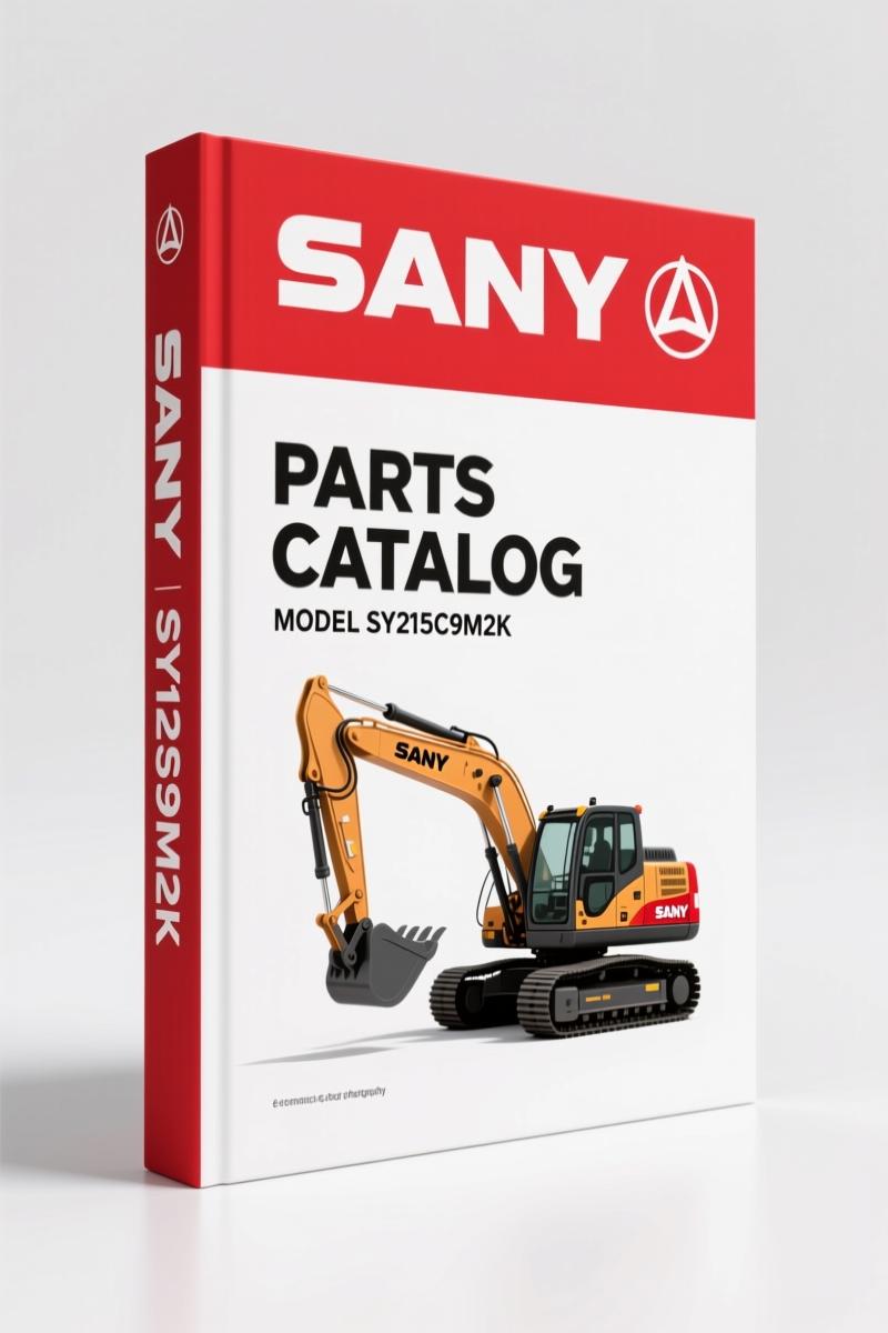 SANY SY215C9M2K Parts Catalog – 406 Pages OEM Exploded-View Diagrams