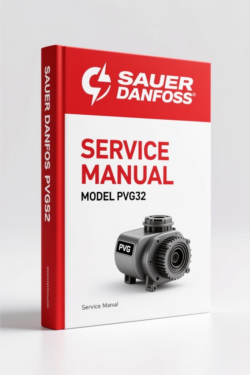 Sauer Danfoss PVG32 2010 Service Manual – 48 Pages OEM Specs