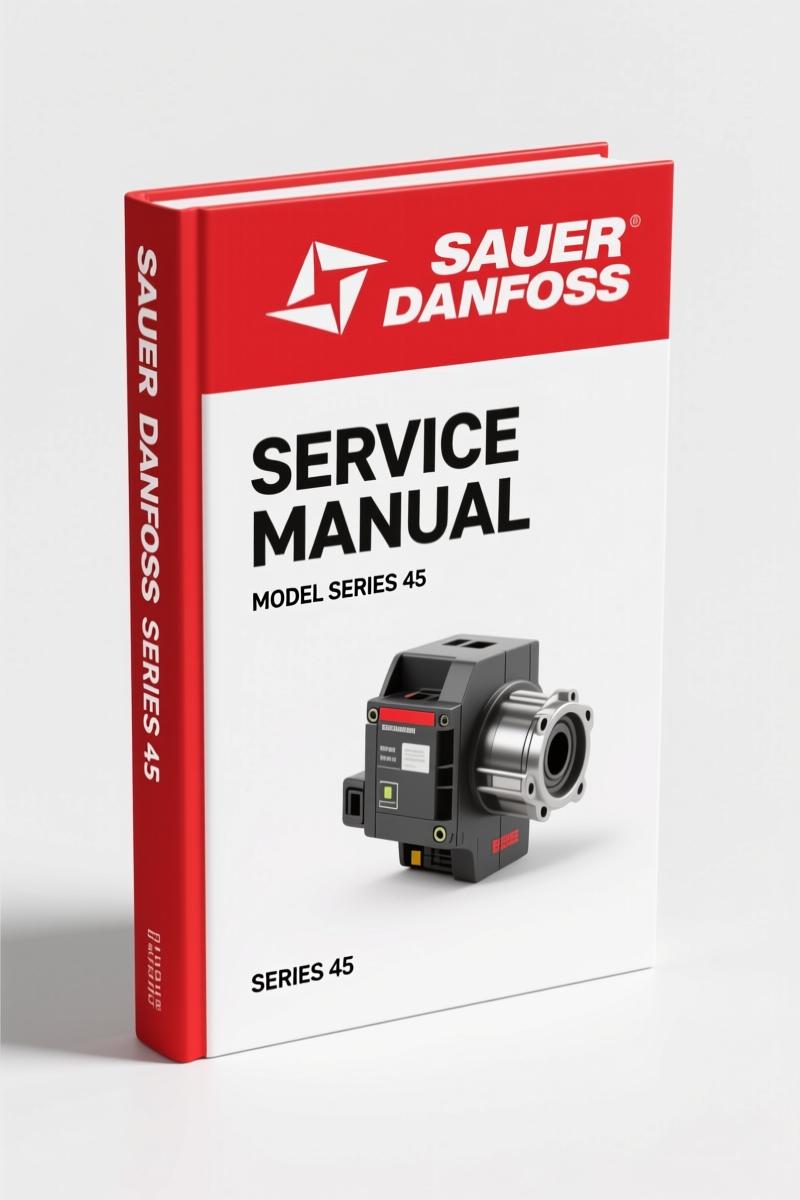 Sauer Danfoss Series 45 2002 Service Manual – 31 Pages Factory Specs