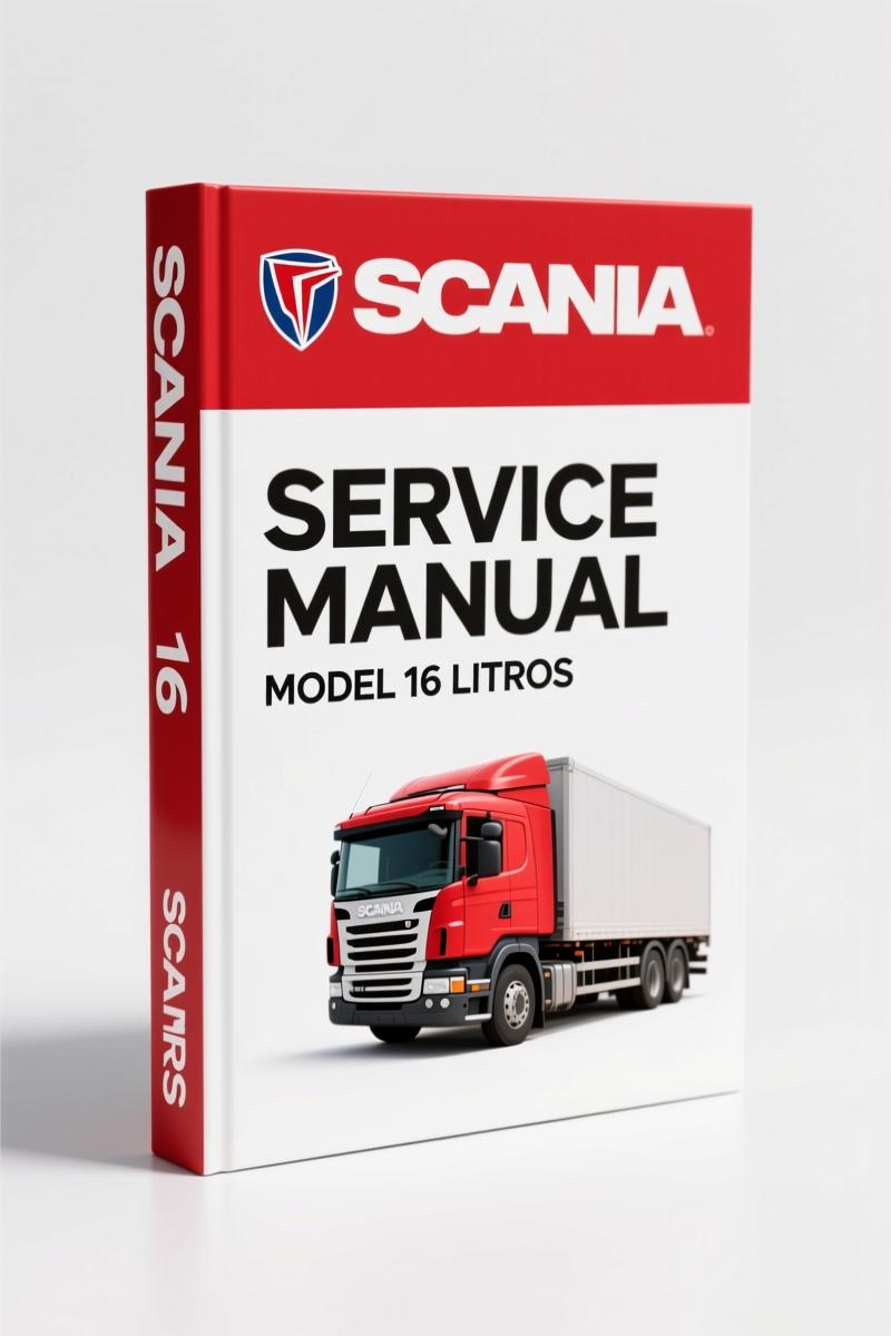 Scania 16 litros 2007 Service Manual – Factory Engine Repair Specs