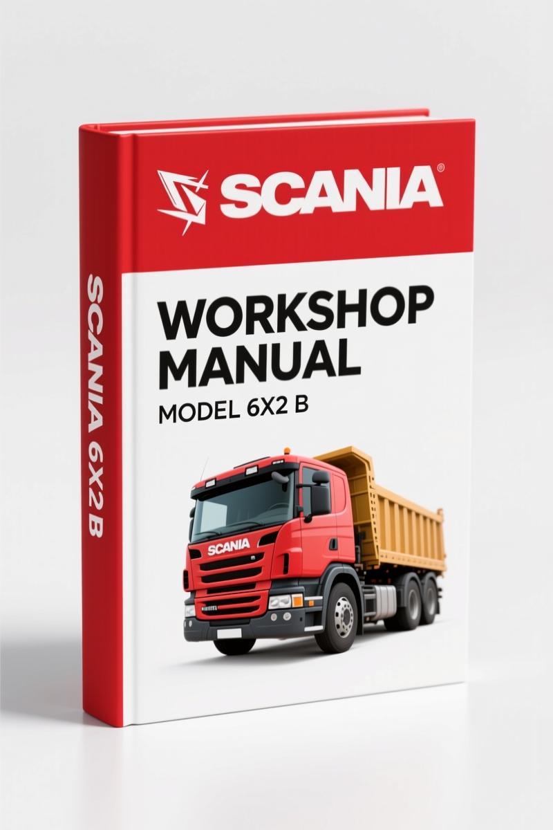 Scania 6x2 B 1995 Workshop Manual | ELC Air Suspension