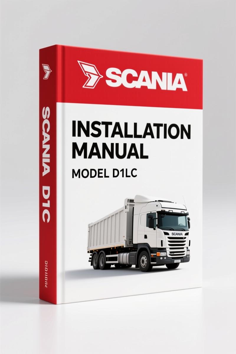 Scania D1LC 1996 Installation Manual – Factory Specs for Eberspächer Heater